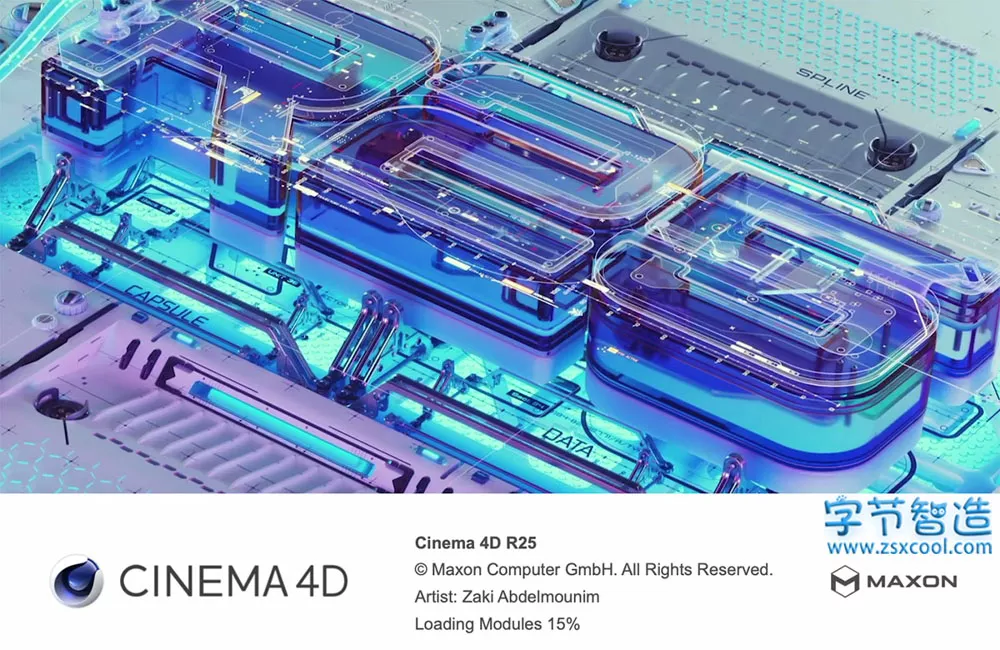 Cinema 4D (C4D) R25.15 汉化 Win+MacOS 三维动画设计工具-字节智造