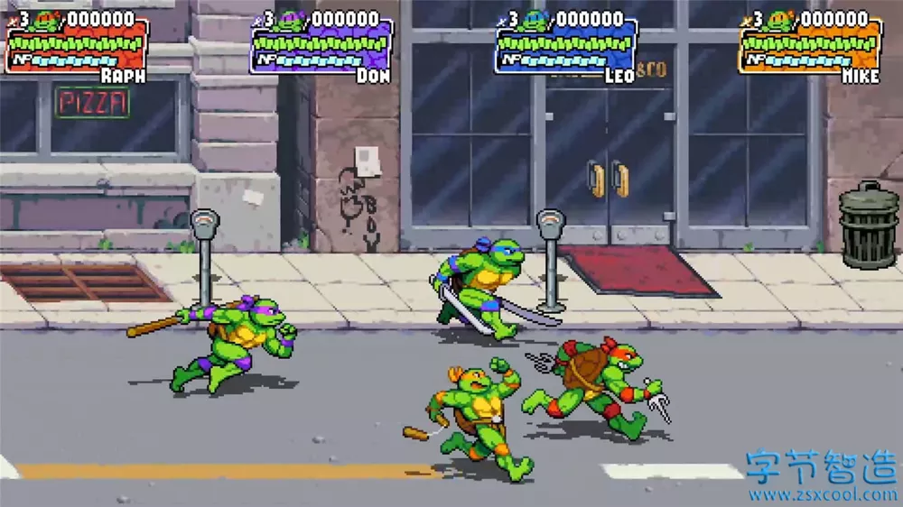 PC版《忍者神龟：施莱德的复仇》联机版 赠多功能汉化CT-字节智造