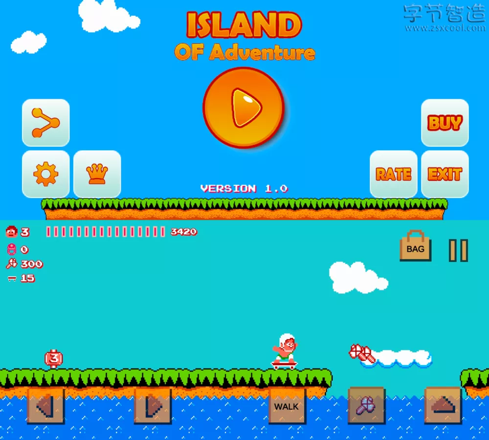 安卓冒险岛游戏 v1.1 无限武器版下载 童年回忆-字节智造